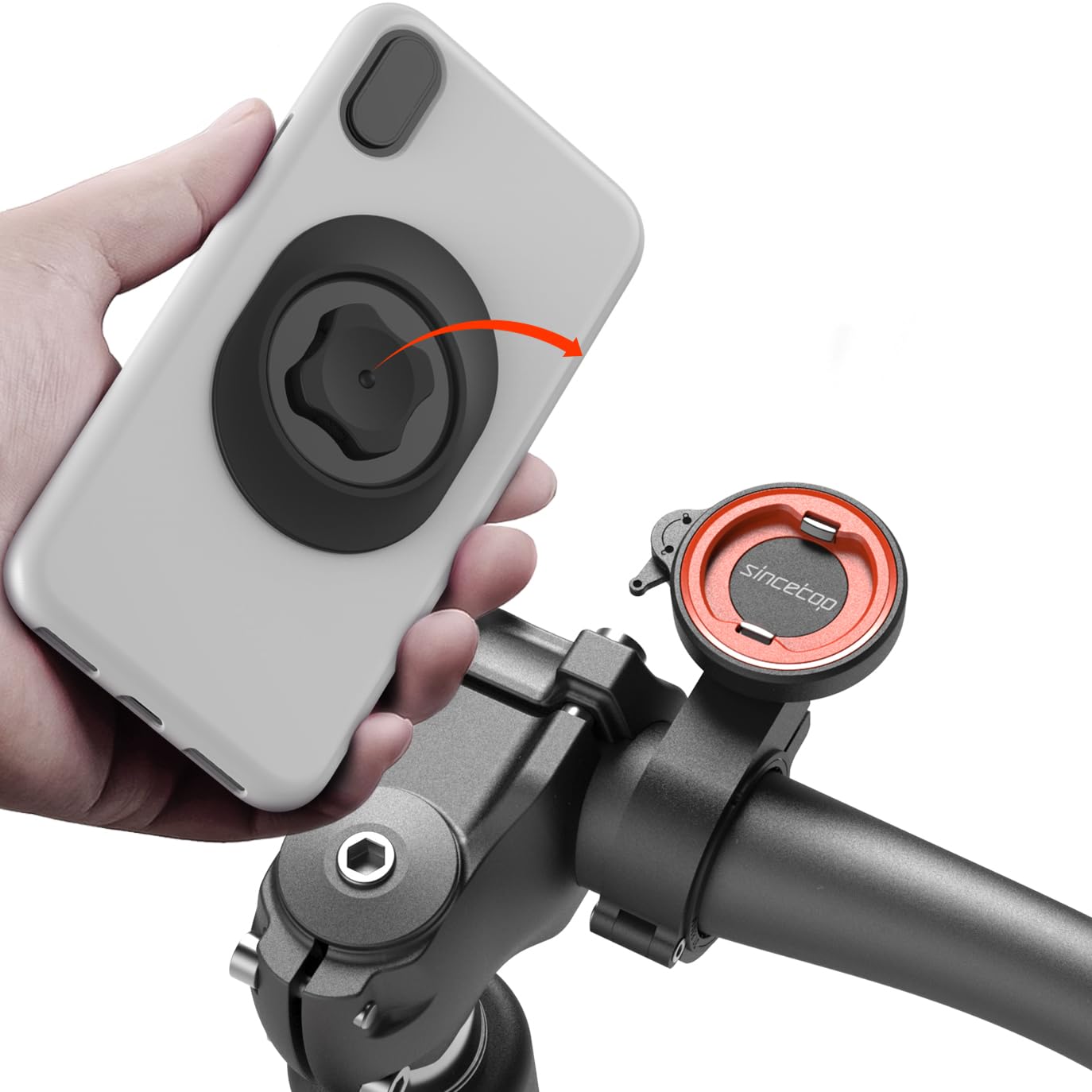 スマートフォン置き Amazon.co.jp: sincetop 自転車スマホホルダー バンドルステム スマホ